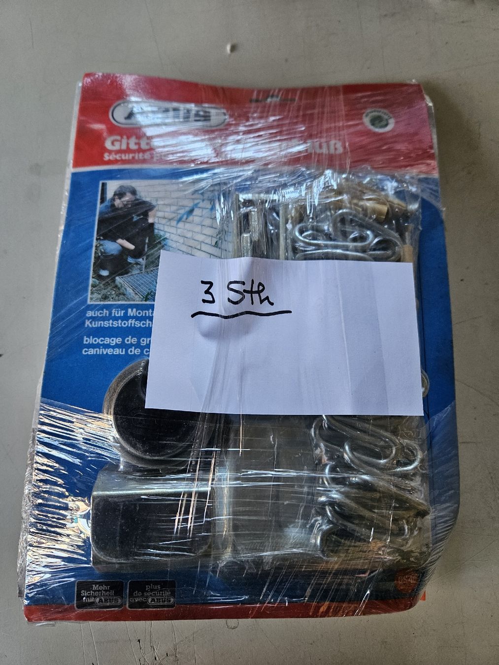 Ferramenta: ABUS GS40 Gittersi. 3 Stk. Neu-Top Zustand! – Nuovo (secondo la descrizione) da Oberburg venduto da znas 4