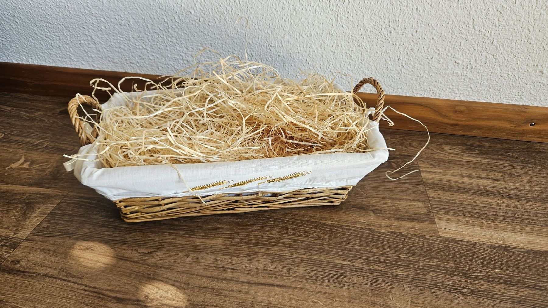 Altro per la casa: Korb Geschenkkorb mit Stoffeinsatz NEU – Nuovo (secondo la descrizione) da Schaan venduto da car_wrv2