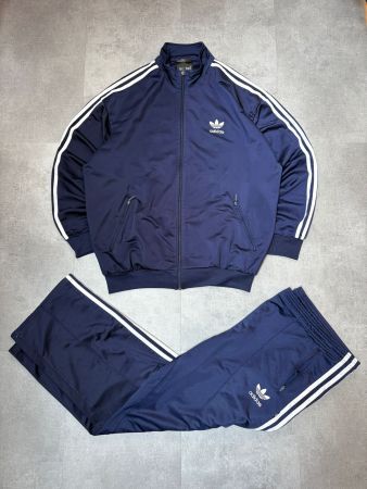 Vintage Adidas Firebird Open Leg Trainingsanzug - Grösse L