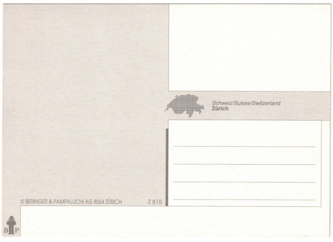 Cartoline postali: Zürich - 4 Bild AK – Usato da Binningen venduto da Mountainrider 1