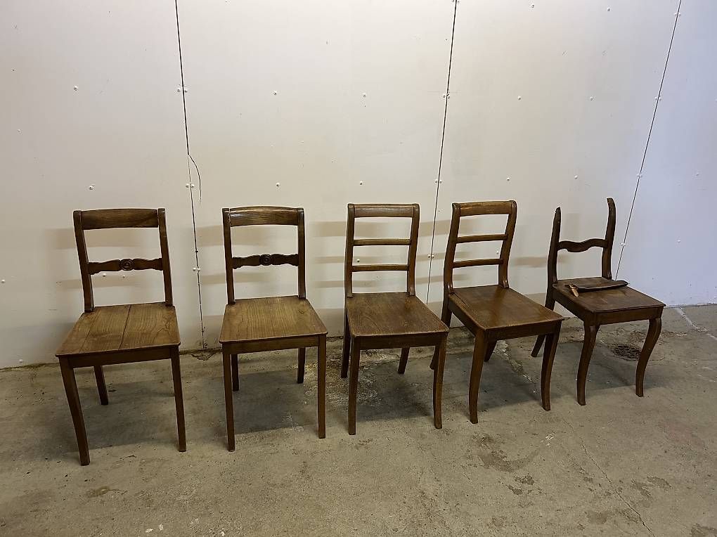 Sedie: Biedermeier 5 Stühle antik – Usato da Ueberstorf venduto da albarossar