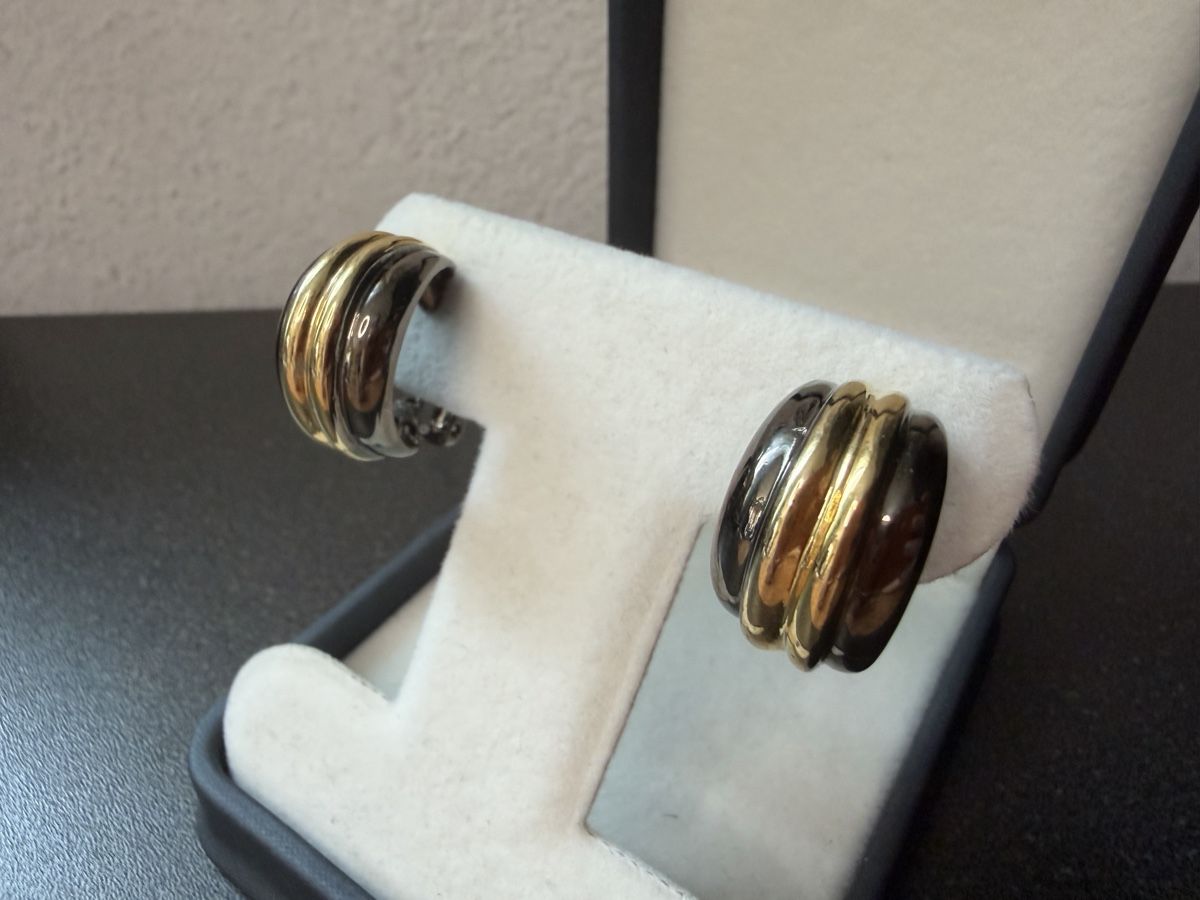 Orecchini pendenti & Orecchini a lobo: Vintage Ohrringe Clips Luxus Modeschmuck   – Usato da Lamone venduto da LaCantinaMagica 1