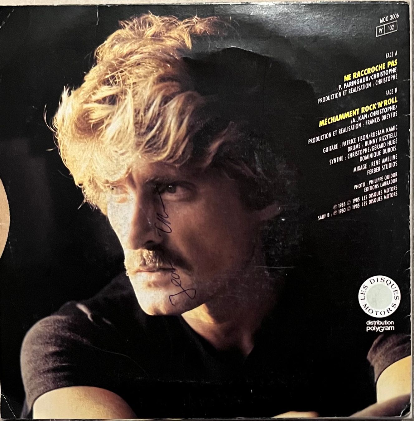 Schallplatten: CHRISTOPHE - NE RACCROCHE PAS – Gebraucht aus Bussigny von vinyl-pas-cher 1