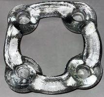 Kerzenständer Advent für 4 Kerzen Glas