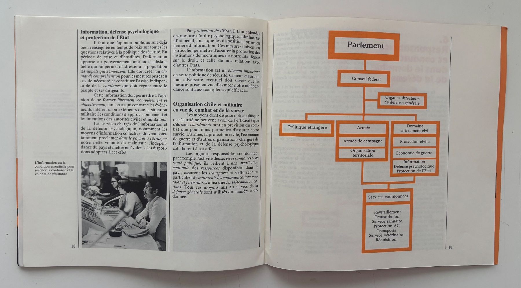 Armée suisse Documents: Brochure "Notre politique de sécurité" 1973 – D'occasion à Neuchâtel par gefdeneuch 7