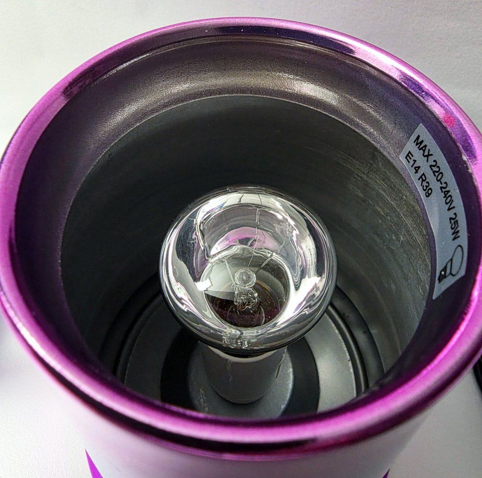 Lampade: Lavalampe Violett Metallic Style, Violett Metallic Lavafluid – Nuovo (secondo la descrizione) da Zürich venduto da Numark 6