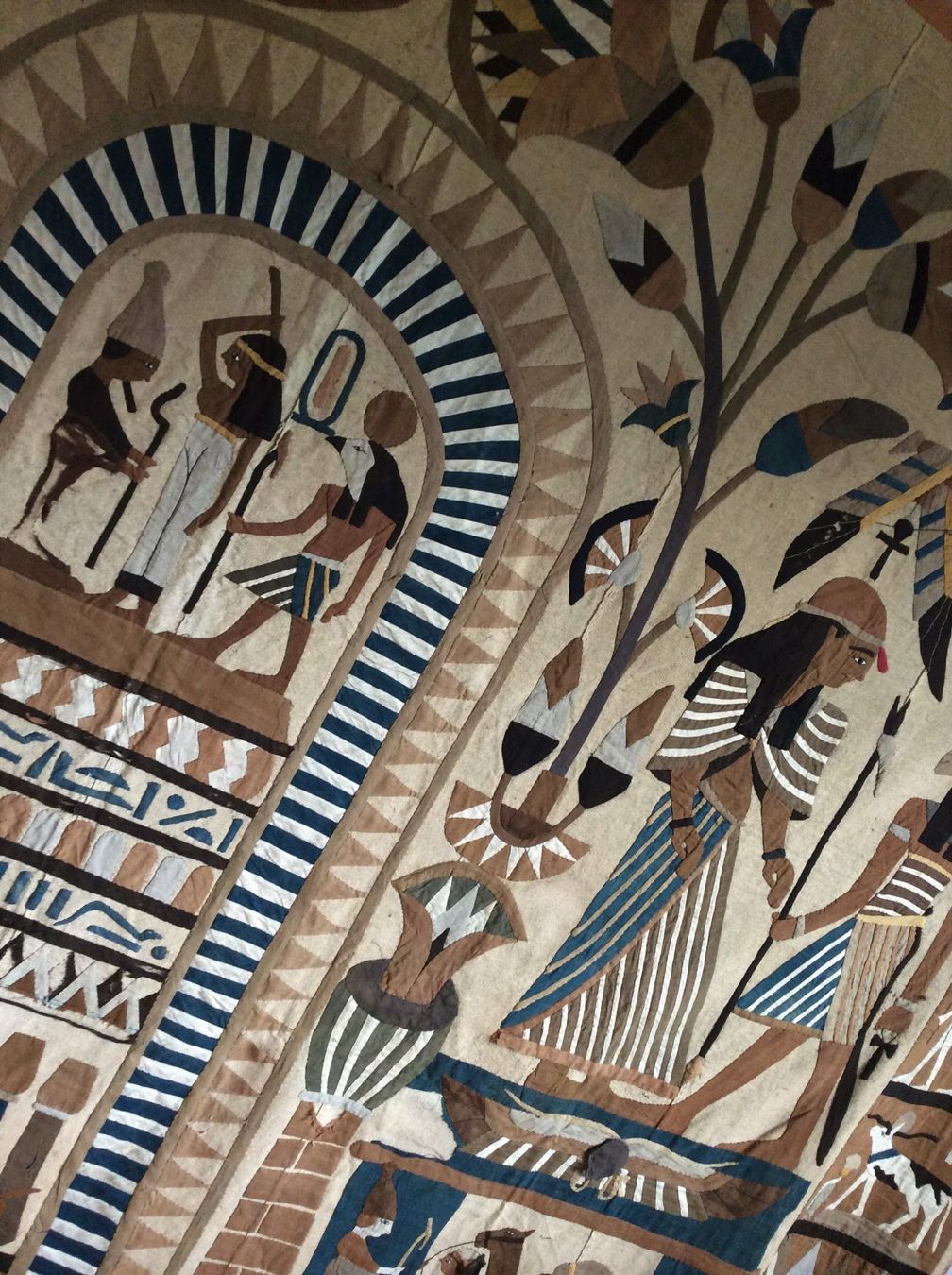 Dipinti: Appliqué de Tissus - Egypte – Usato da Genève venduto da edelweiss1900 3