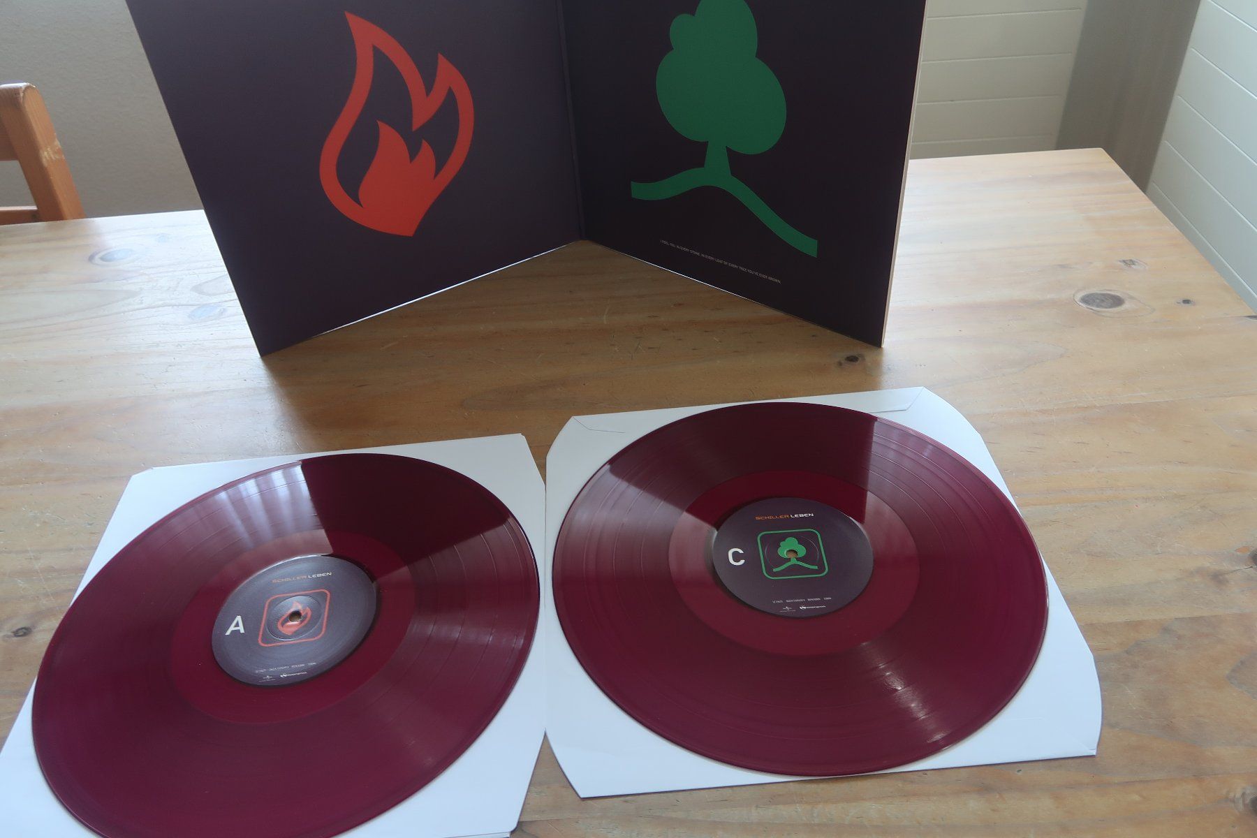 Schallplatten: SCHILLER - LEBEN -  2x PURPLE VINYL LP – Gebraucht aus Basel von Patiscat 5