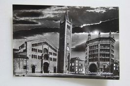 AK Parma di Notte - Duomo e Battisterio