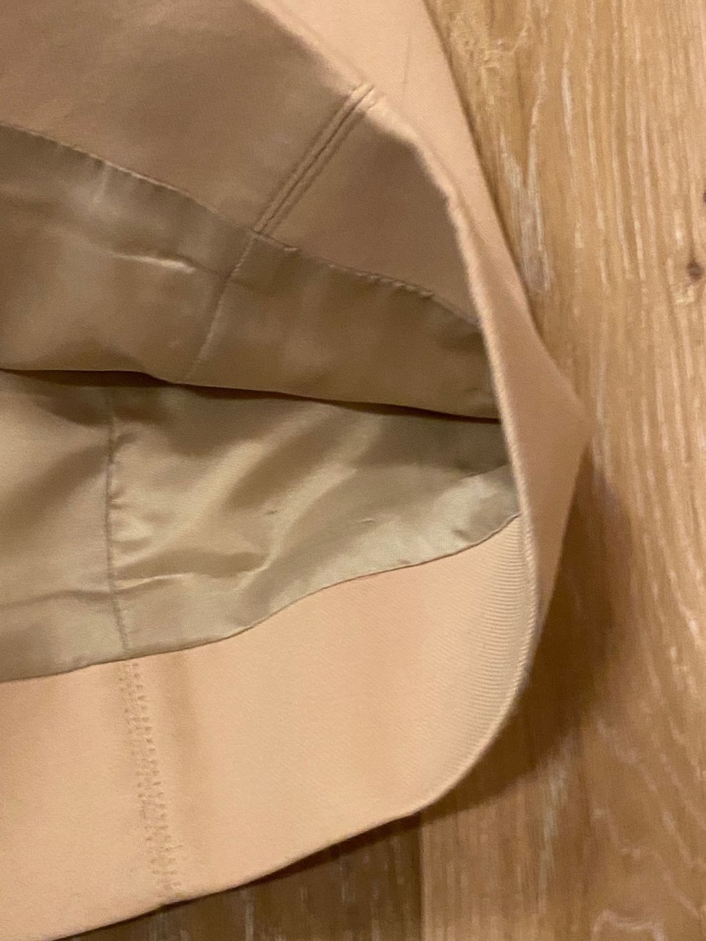 Röcke: Great beige skirt with zip. XS – Neu (gemäss Beschreibung) aus Grund b. Gstaad von PlageNeige 5