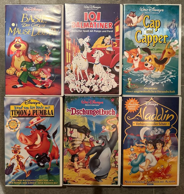 12 Disney VHS-Kassetten (Bundle) | Kaufen Auf Ricardo