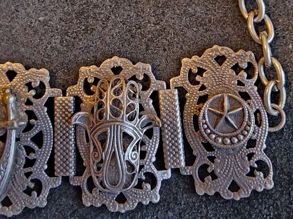 Bracciali & Braccialetti: Orientalisches Silber Armband ca 1930 – Usato da Zürich venduto da helsan 5