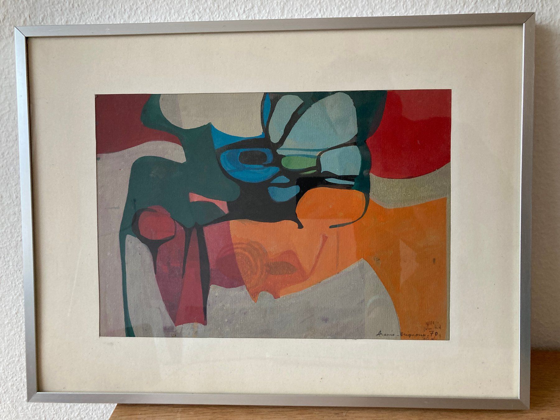 Dipinti: Graciela Aranis-Brignoni, Original, tempera – Usato da Basel venduto da ToniM25 1
