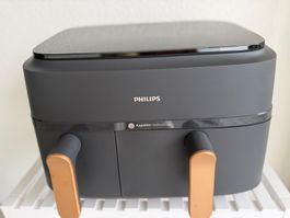 Philips Dual Basket Heissluftfritteuse mit RapidAir Tech