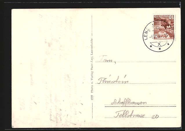 Cartoline postali: Valbella, Jugendherberge mit näherer Um – Usato da Berlin venduto da bartko-reher 1