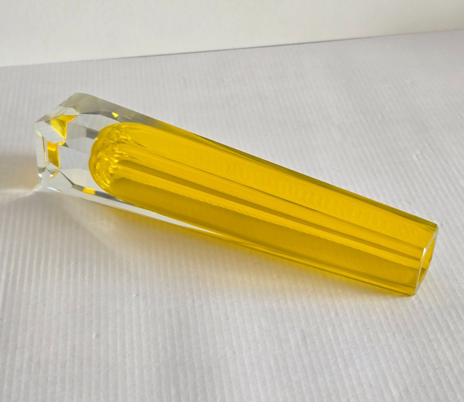 Vasi & Recipienti: Blockvase Vintage Böhmen oder Murano – Usato da Rheinau venduto da MakalekaAloha 4