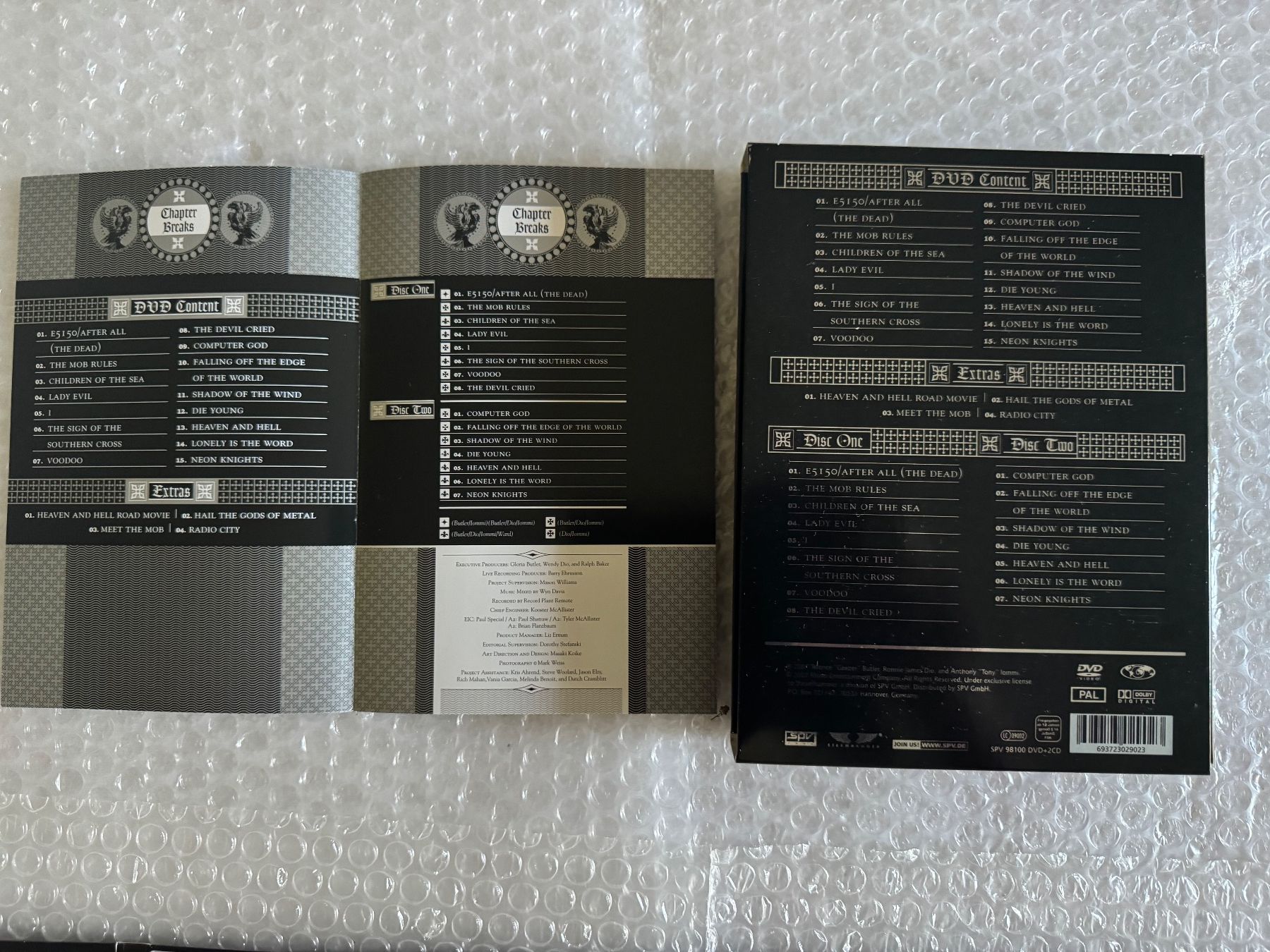 CD: Heaven & Hell (Black Sabbath) - 2CD & DVD Box Deluxe Edition – Nuovo (secondo la descrizione) da Duggingen venduto da Kisha010 4