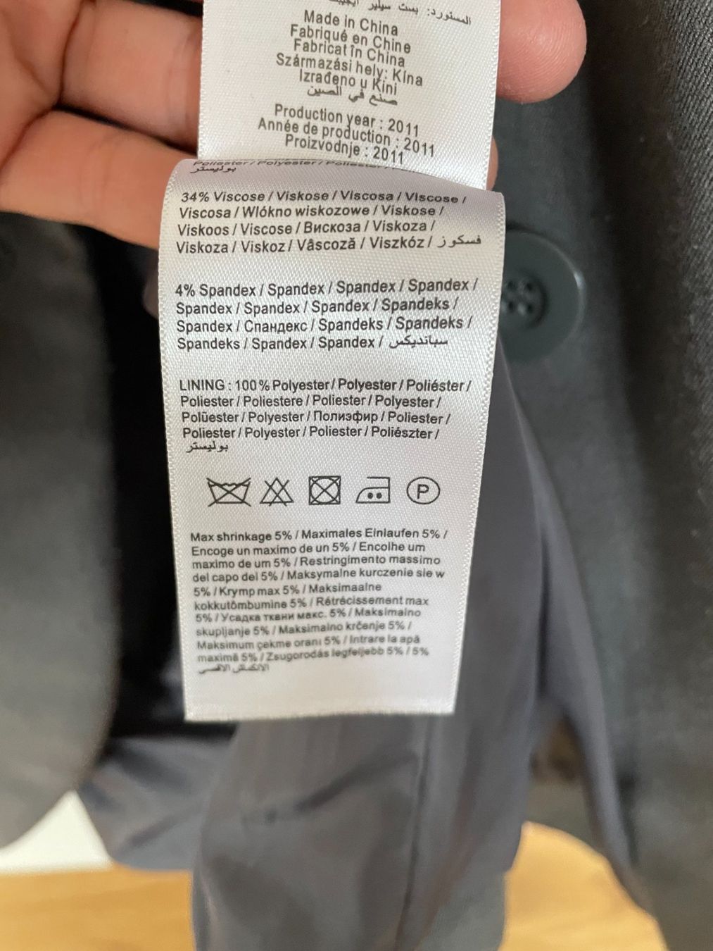 Only Giacche: Blazer grau Gr. 38 – Usato da Neunkirch venduto da autoscooter57 5