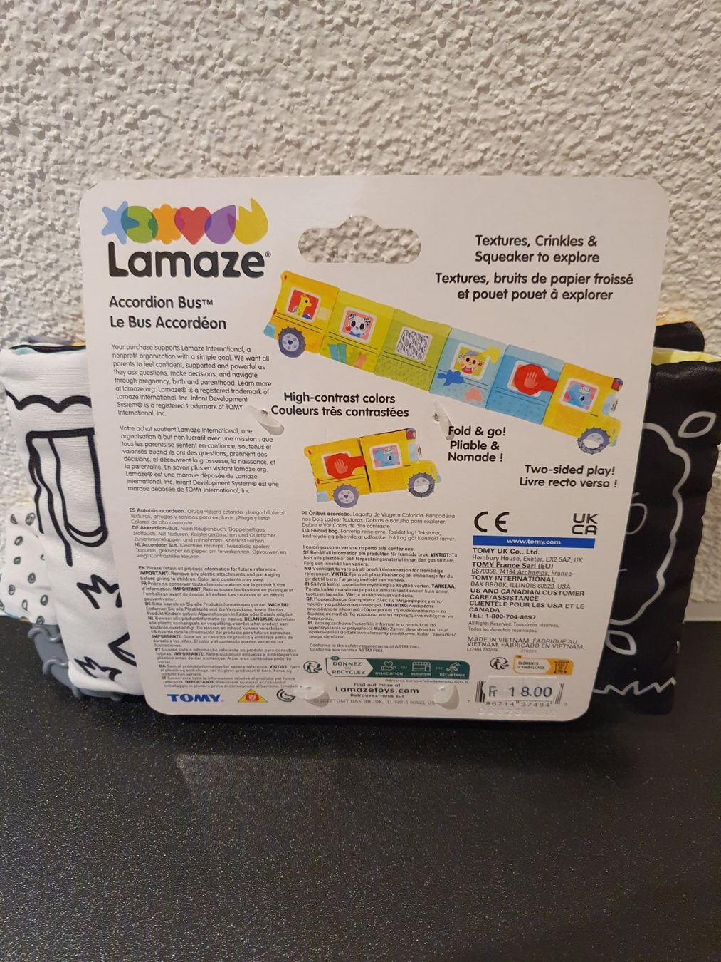 Giocattoli: Neu - Lamaze - Stoffbuch Akkordeon Bus – Nuovo e nell'imballaggio originale da Dagmersellen venduto da Jarsetz_Restposten 1