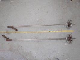 Original vintage Skistöcke ca. 115 cm