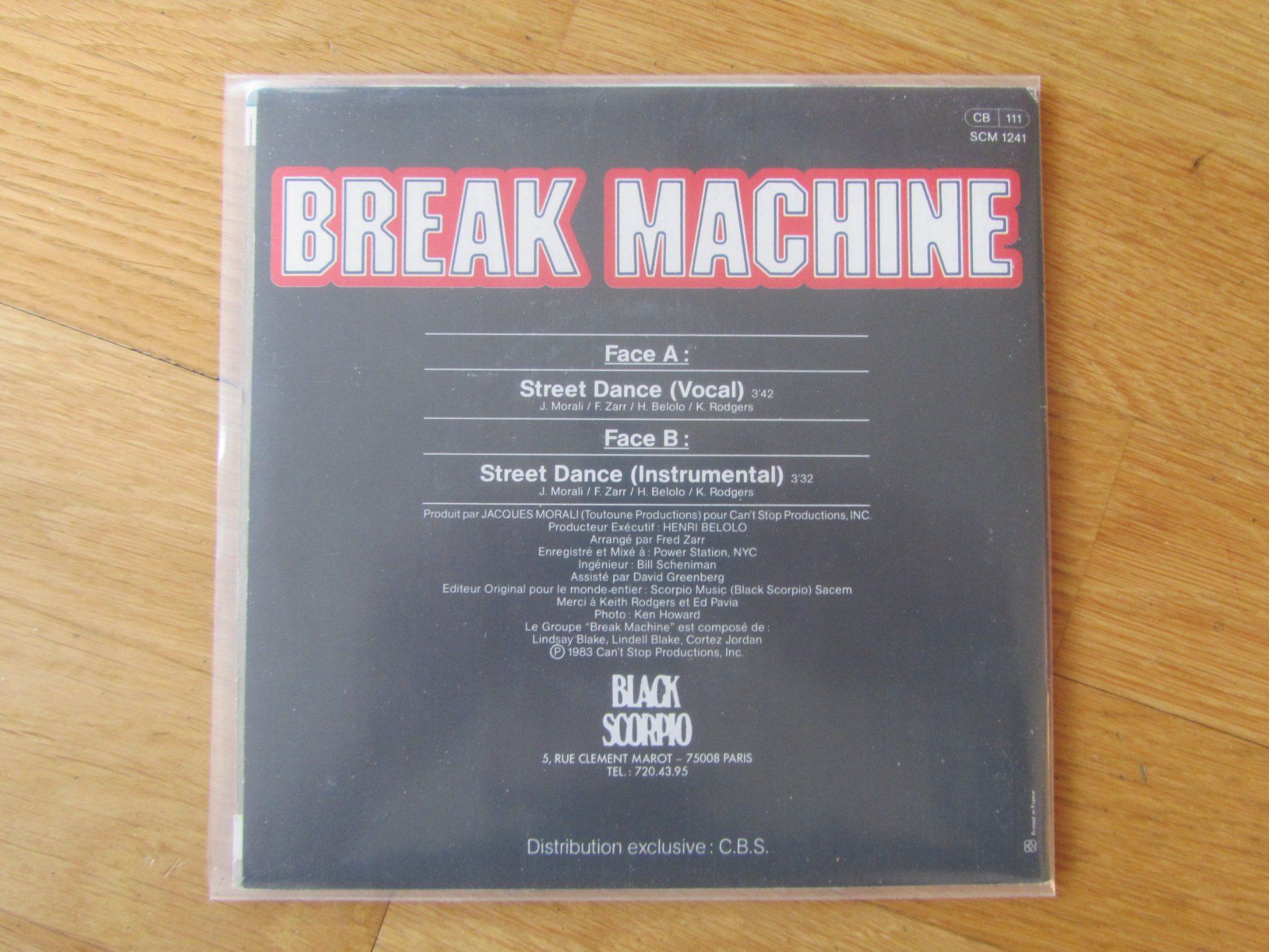 Dischi in vinile: Break Machine - Street Dance - Single Schallplatte Vinyl ... – Usato da Seengen venduto da mikelele 3