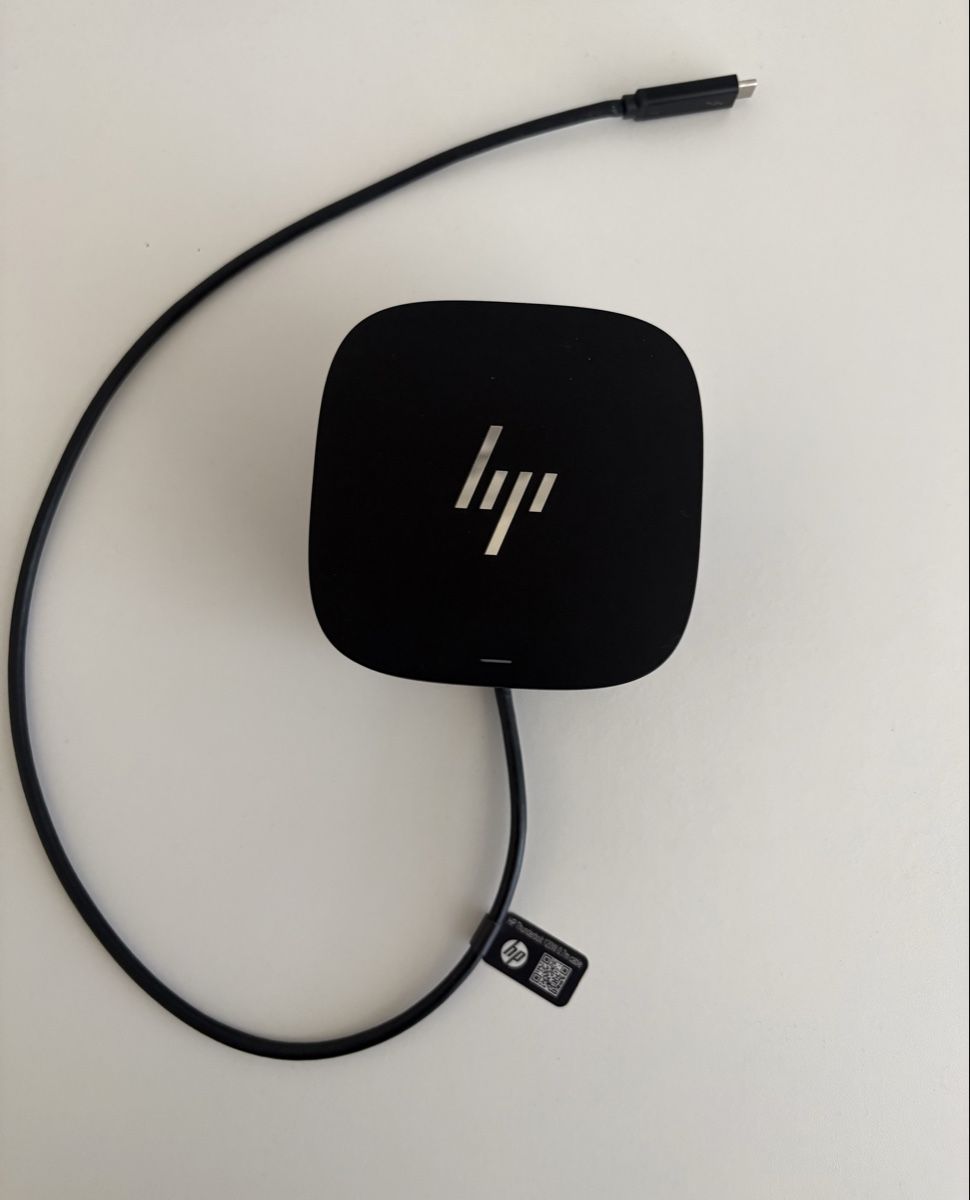 Hewlett Packard Dockingstation: HP Thunderbolt Dock 120W G2 Dockingstation schwarz – Gebraucht aus Ettingen von Stargate63