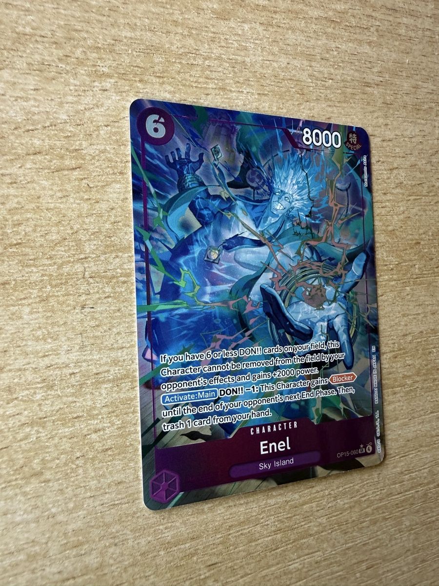Bandai Carte collezionabili: Enel - OP15-060 - Top Zustand!! – Nuovo (secondo la descrizione) da Russikon venduto da fla_9nw2 1