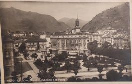 LOCARNO - Giardino pubblico e la Posta