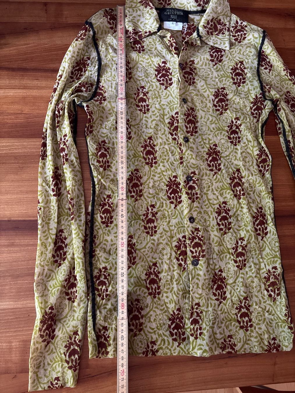 Jean Paul Gaultier Camicette: Vintage Jean Paul Gautier Maille Bluse – Usato da Winterthur venduto da prenzlgirl 3