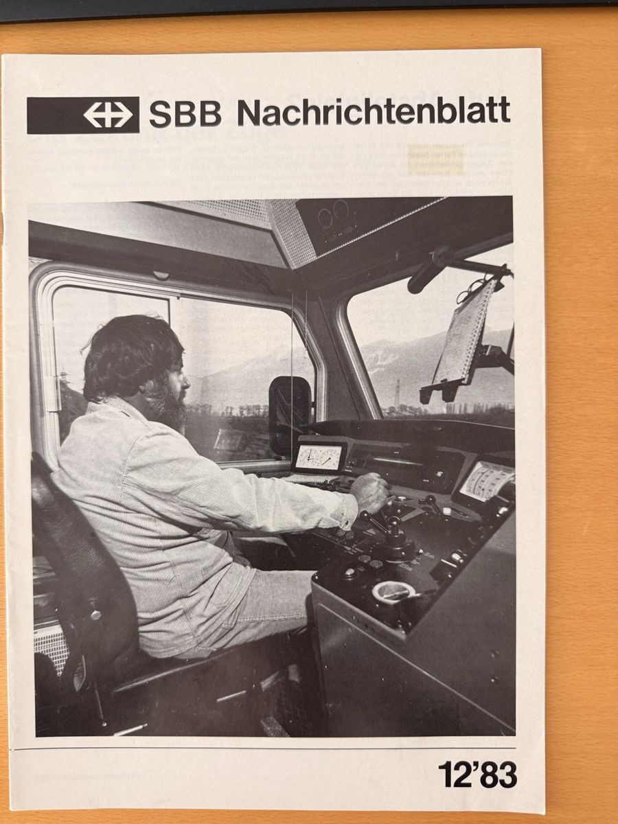 Zeitschriften & Magazine: SBB Nachrichtenblatt 12'83 164-176 – Gebraucht aus Bern von Spomme