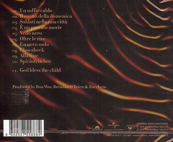 CD: CD Zucchero - Chocabeck (2010) – Usato da Möriken AG venduto da mineralia 1