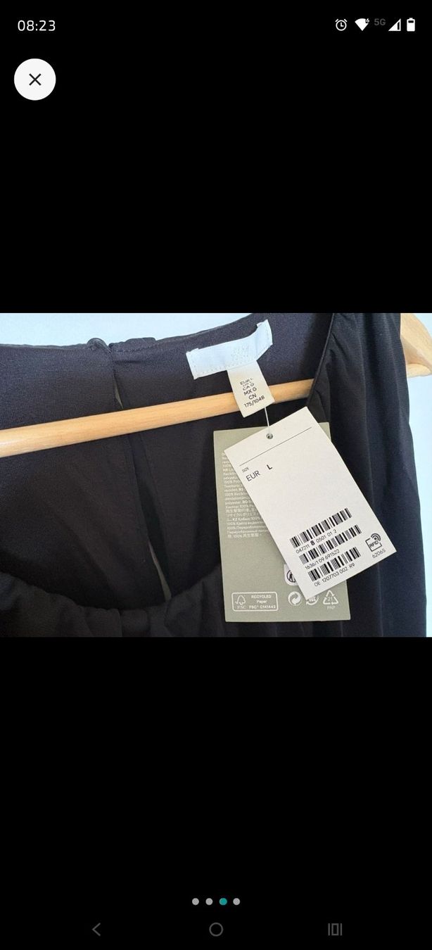 H&M Jumpsuits: Jumpsuit Damen Schwarz Grösse L neu – Neu und originalverpackt aus Luzern von Silelam 2