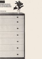 Mid Century Kommode Highboard Kurt Thut Chest of Drawers