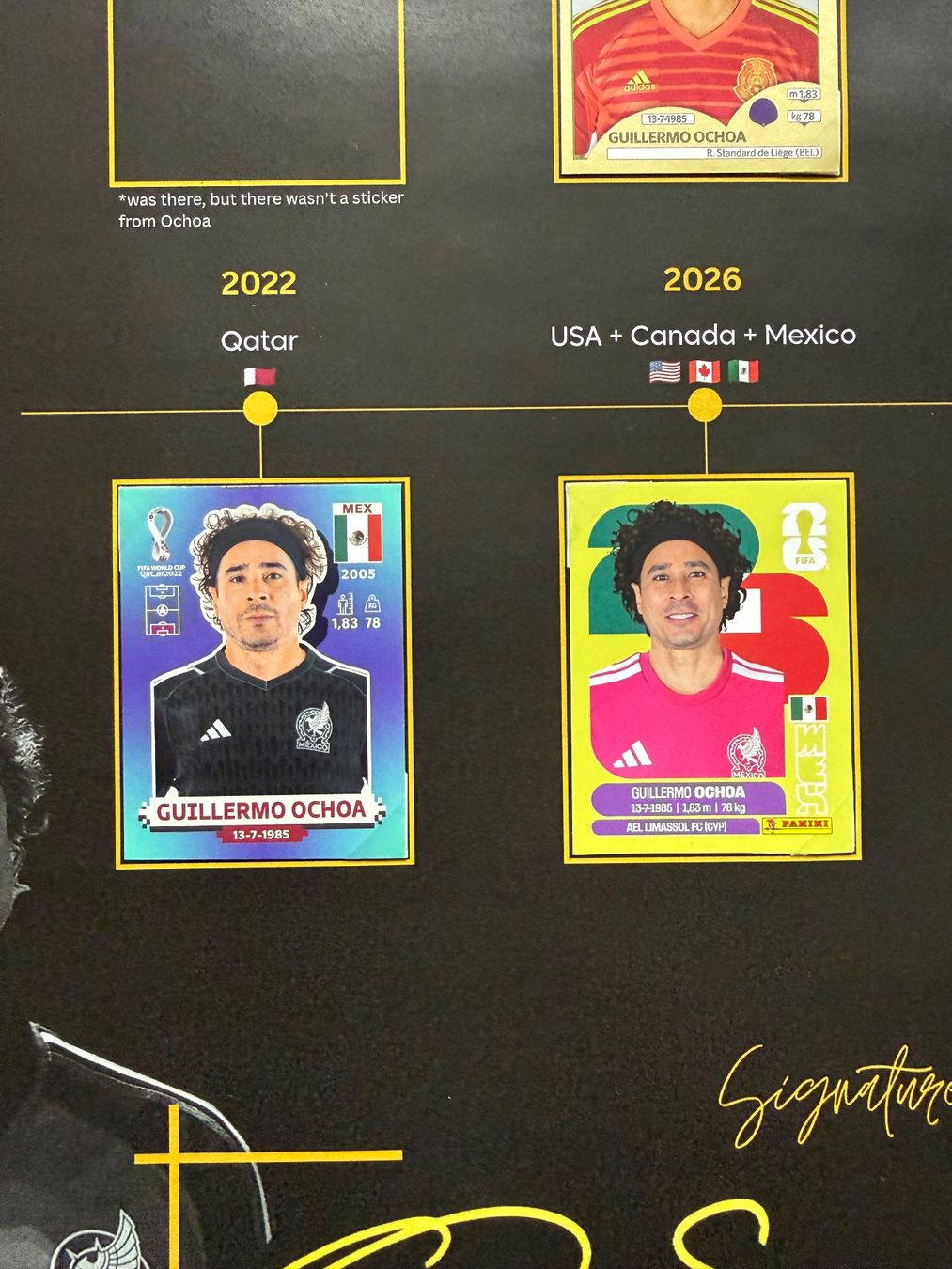 Panini Carte collezionabili: Panini-Plakat Guillermo Ochoa – Nuovo (secondo la descrizione) da Stettlen venduto da DieTaube2.0 3