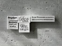 LaBlanche Stempel Sprüchesammlung für Kreative Set 5-tlg.