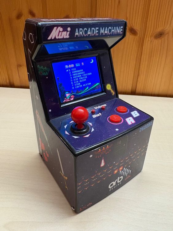 Mini Arcade Zone / Videospiel Automat, 240 Spiele (Gebraucht) in ...