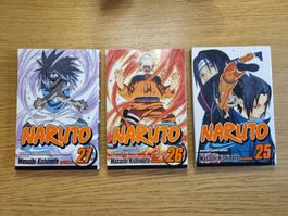 Naruto, Bände 25-27 (englische Ausgabe, Viz Medi
