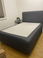 Boxspring 140x200 von Ikea mit Matratze ohne Topper