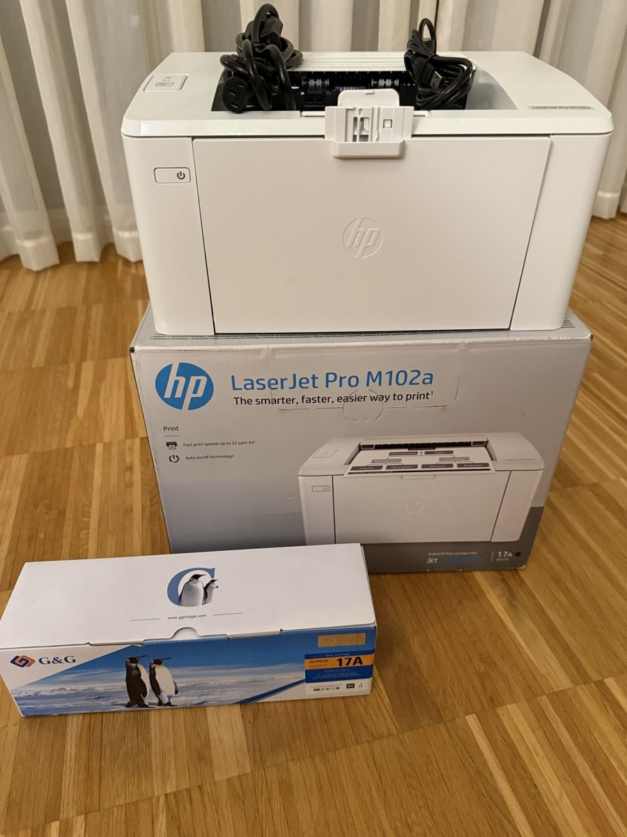 Hewlett Packard Stampanti: HP Monochrome LaserJet Printer Pro M102a – Usato da Zürich venduto da Gross9