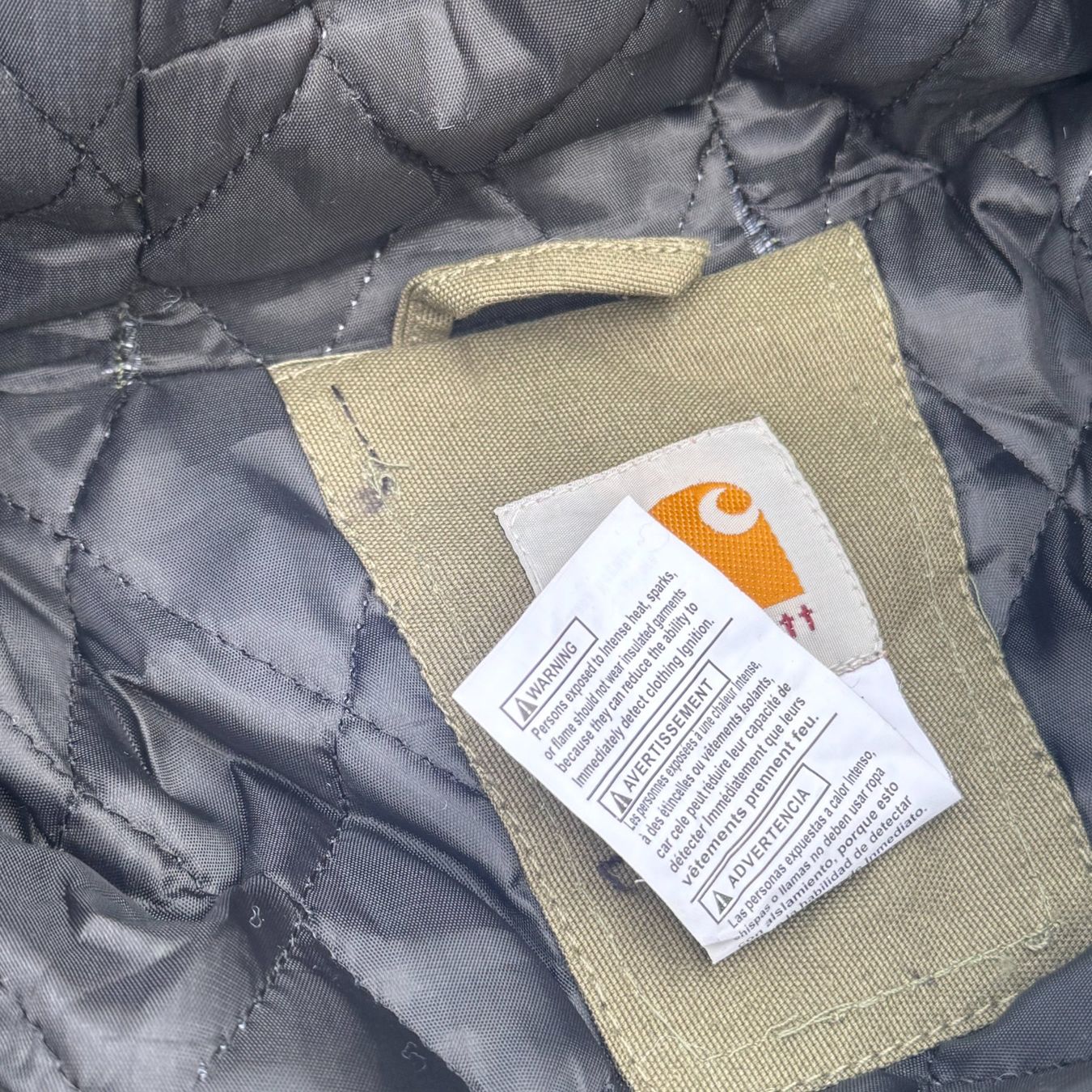 Carhartt Giacche: Carhartt Union Labor reworked vintage-style jacket – Usato da St. Gallen venduto da sourced_limited 5