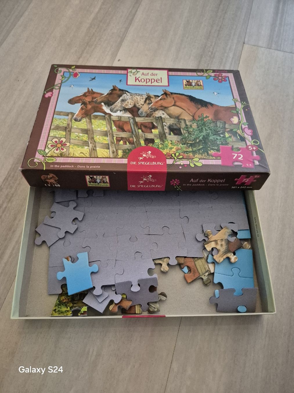 Puzzle: Puzzle Pferde 72 Teile – Usato da Stansstad venduto da Kyra014 1