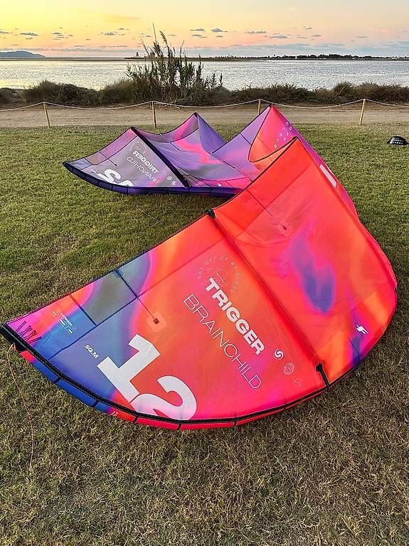 Kite: F-One Kite: Trigger Brainchild V2 12m – D'occasion à Thun par Lyron 1