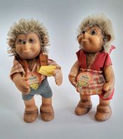 Original  Steiff Igel-Figuren Macki und Mucki Höhe ca. 12 cm