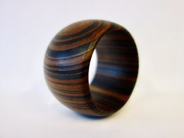 Armreif aus Holz Holzarmreif Armband Ring Bracelet en bois