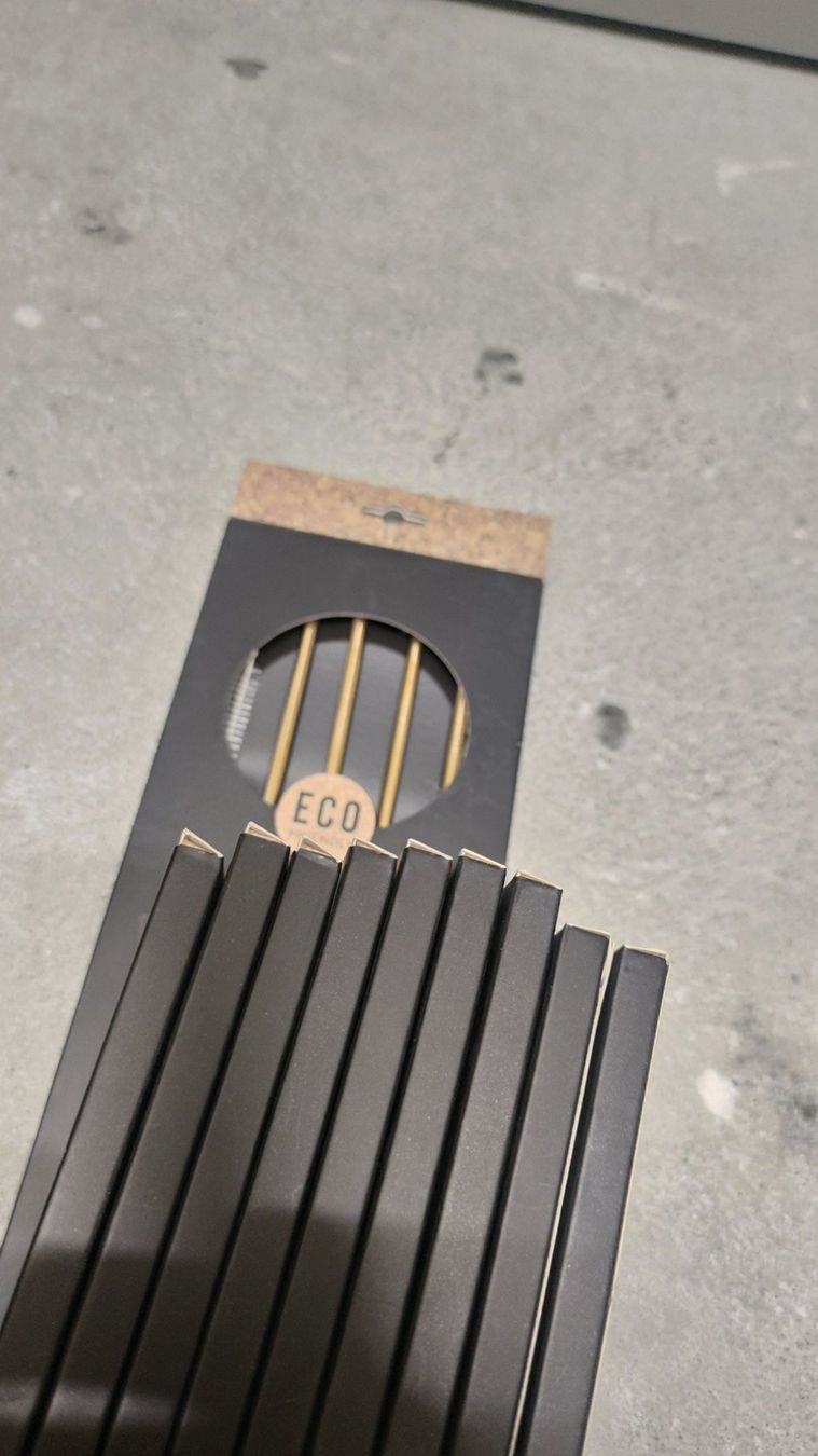 Set di posate: Metall Strohhalm Röhrli 40 Stück – Usato da Horgen venduto da mar_tdt5 1