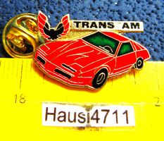 PONTIAC TRANS AM AUTO+LOGO PIN GLASIER GOLDIG 25mm