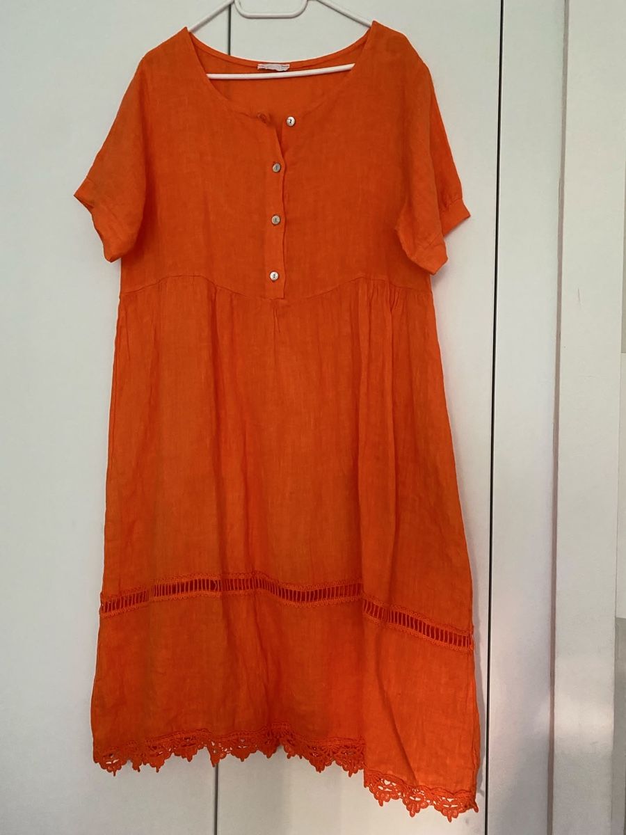 Vestiti: Linen dress – Usato da Genève venduto da lau_nkr9