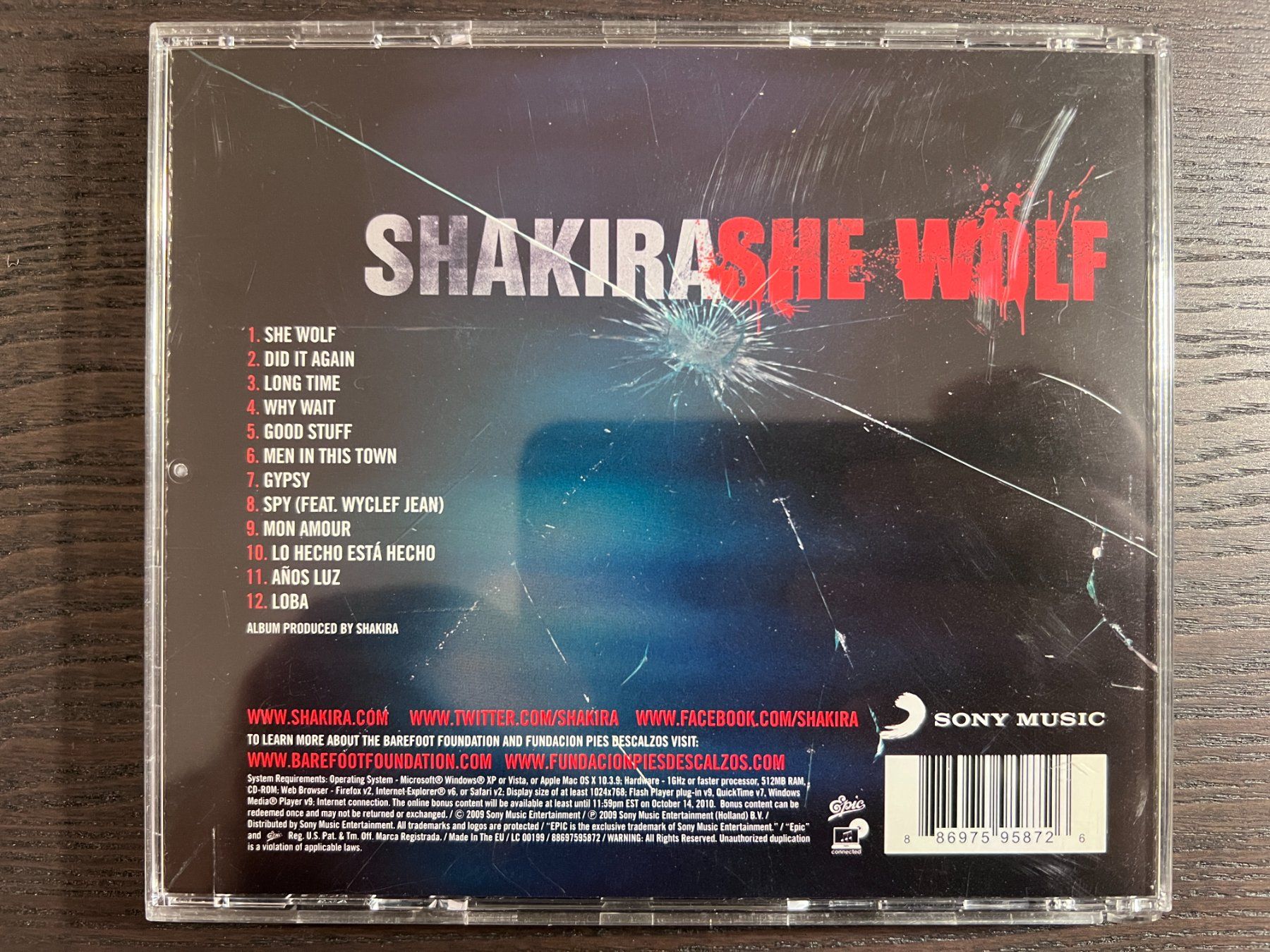 CD: Shakira - She Wolf – Usato da Zürich venduto da MusikFreunde 1