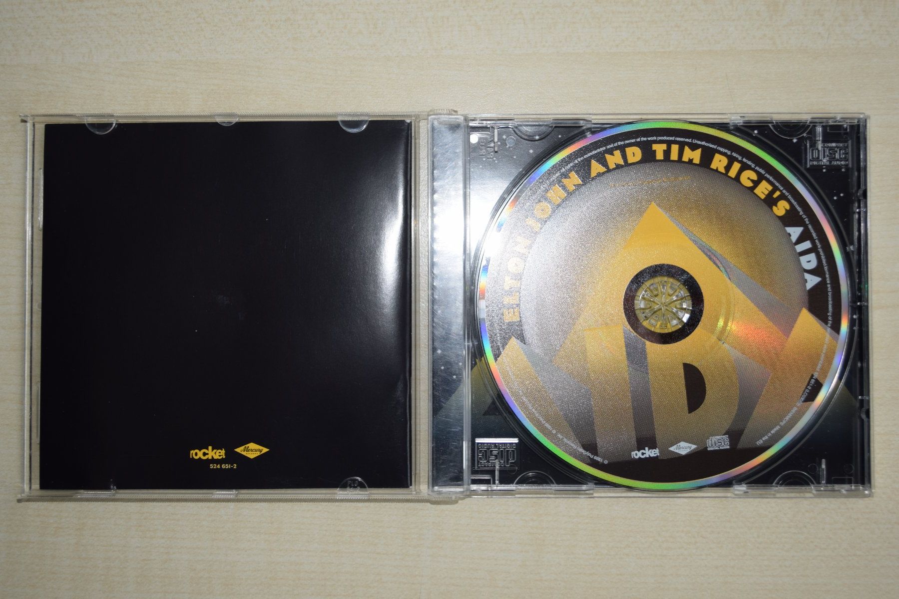 CDs: Elton John & Tim Rice's Aida CD (830) – D'occasion à Reutigen par DONDON55 2