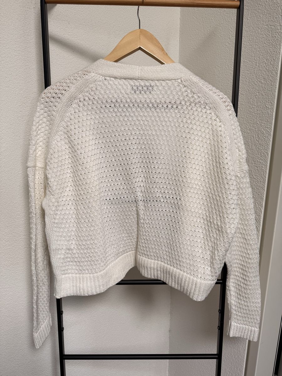 Marc O'Polo Giacche: Marc O'Polo Strickjacke Weiss Gr M – Usato da Winterthur venduto da hera05 2